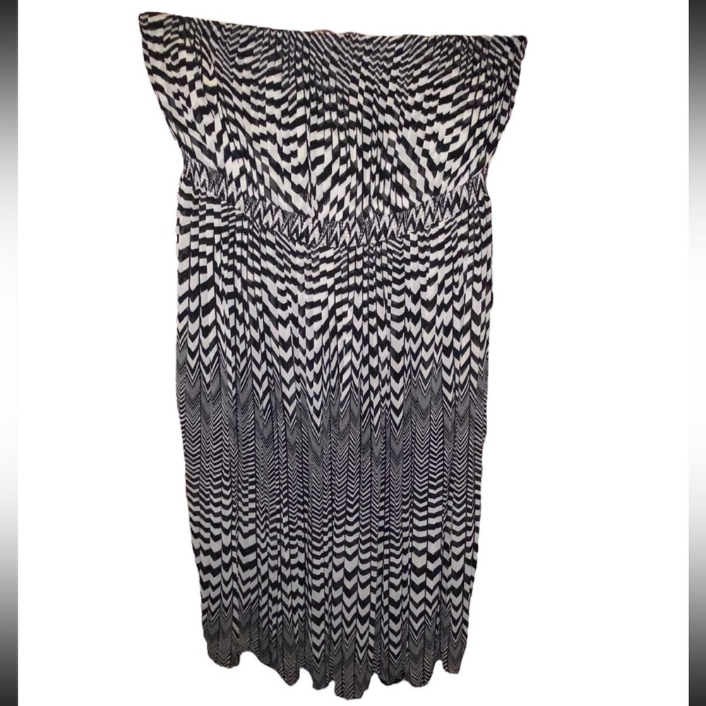 Lane Bryant Strapless Maxi Dress EUC